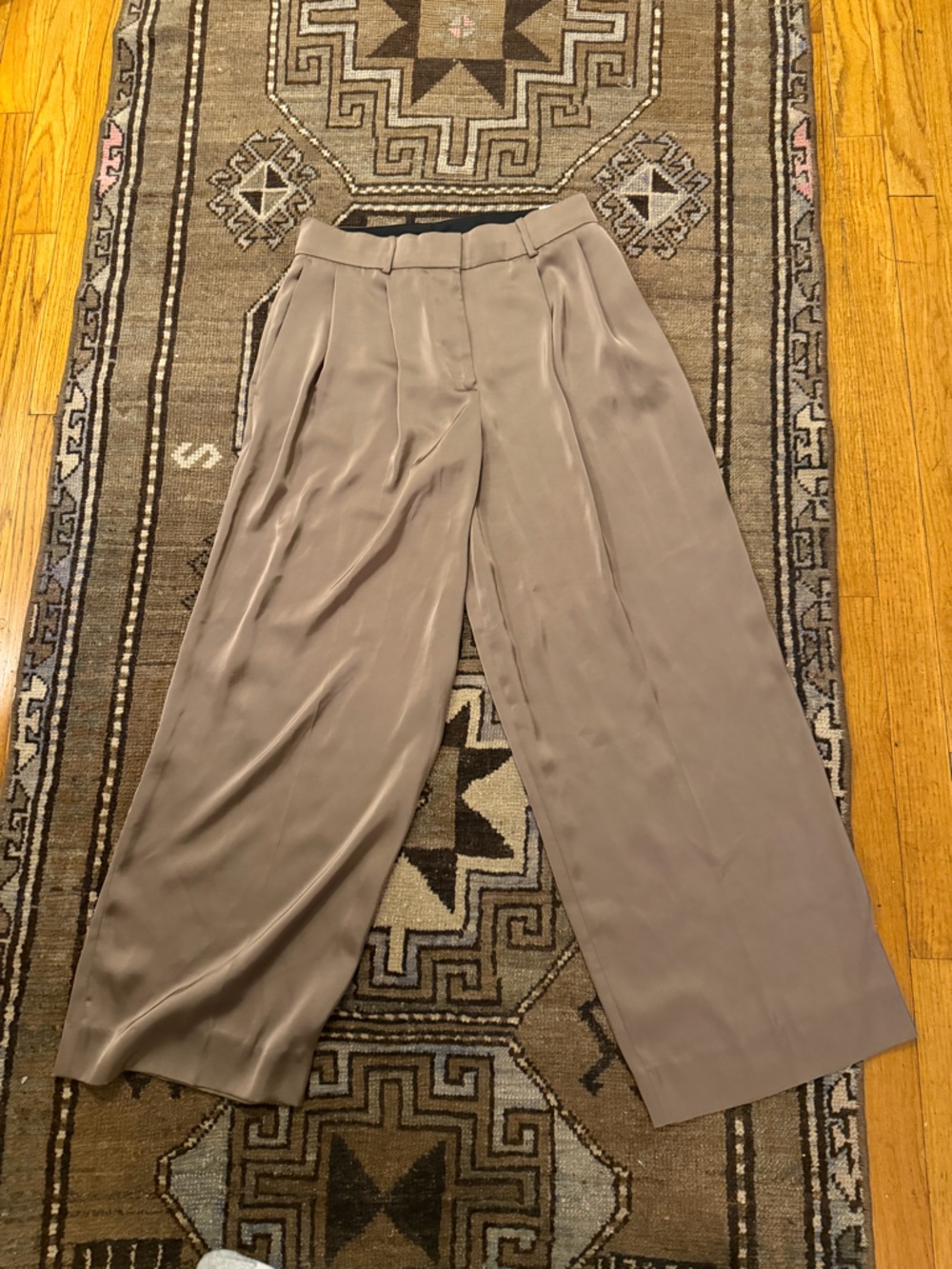 Michael Kors Wide-Leg Satin Pants